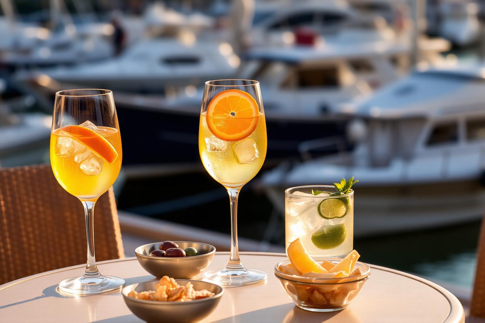 Cocktailbar och aperitivo i Torrevieja vid Paseo del Mar